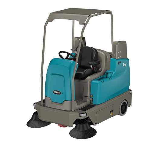 S16 Battery-Powered Compact Ride-On Sweeper alt 10